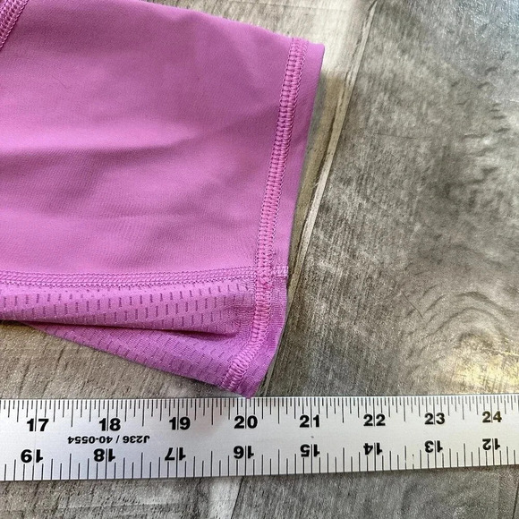 Athleta Mesh Contender Powerlift Leggings in Violet Blush Size Large - Picture 4 of 5